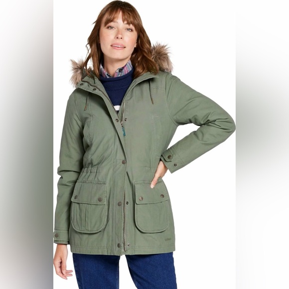 L.L. Bean East End Parka Women’s Plus - Picture 9 of 11